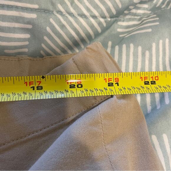 J. Jill Cotton Stretch Cropped Pants Beige Plus Size 22 - Picture 8 of 8